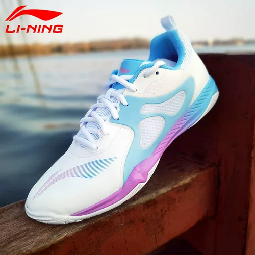 Li Ning, сетчатая дышащая обувь для настольного тенниса, нескользящая износостойкая спортивная обувь для бадминтона
