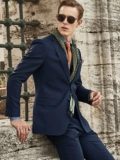 Пиджак классического кроя, классический костюм, мужское корейское платье в английском стиле, в британском стиле, в корейском стиле