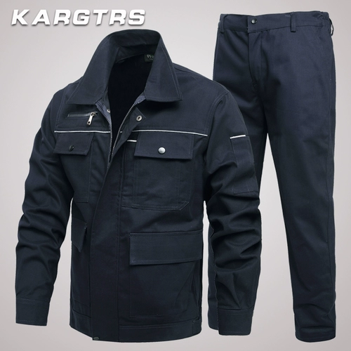 Хлопковый камуфляжный износостойкий комплект для работы, рабочая одежда, делается под заказ