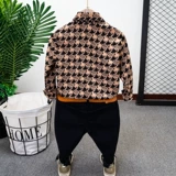 Осенняя мягкая рубашка для мальчиков, в корейском стиле