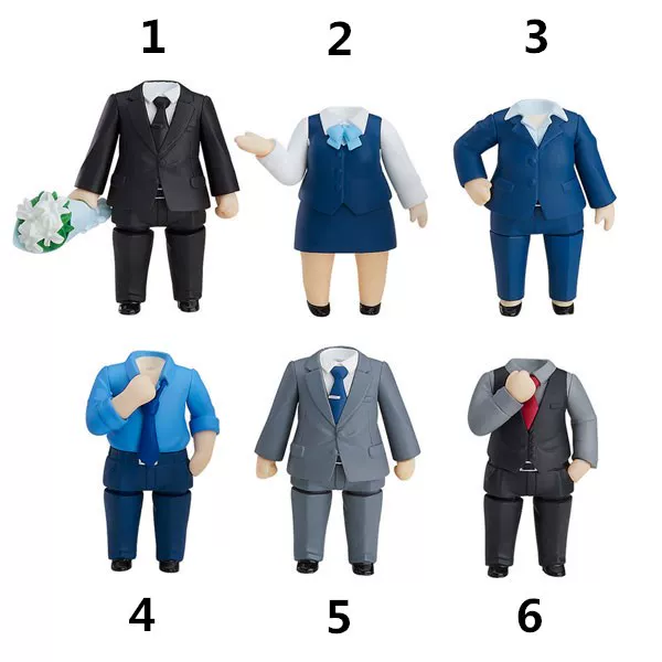 [Off-stock] Nendoroid More Replacement Body Sets Edition 2, All 6 Types