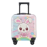 Мультяшная детская тележка, универсальный детский чемодан подходит для мужчин и женщин для школьников, 18 дюймов