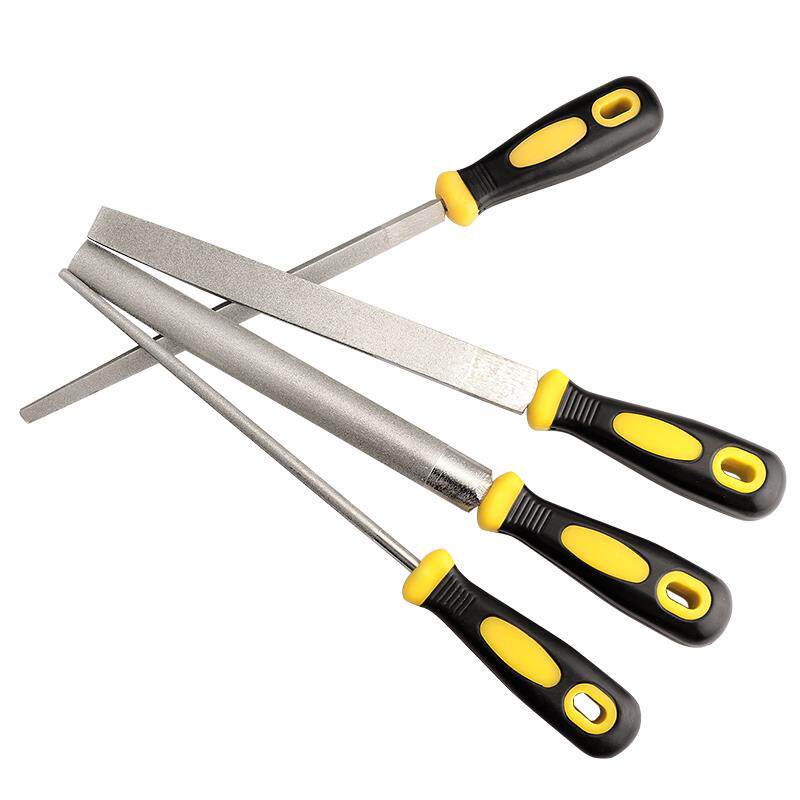 Германия алмаз файлы легированная сталь файл треугольник Потирая нож погалстук-бабочкаруг квартира плиты файл нефрит полированный инструмент Оглушающий