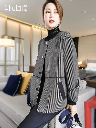 秋比 Короткий весенний свитер, куртка, зимние джинсы с начесом, коллекция 2021, в корейском стиле