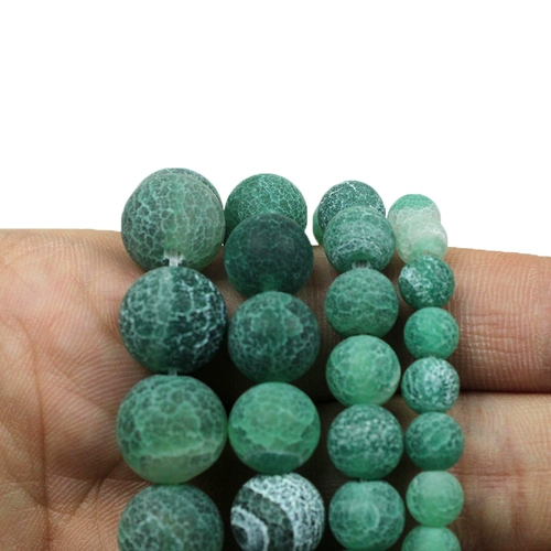 Натуральные зеленые агатовые бусины, украшение-шарик ручной работы, аксессуары, серьги