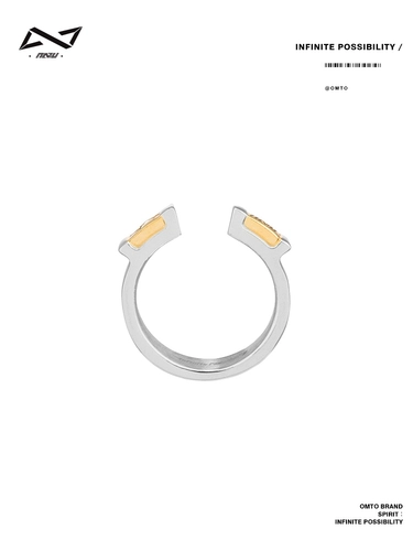 omto Tide, оригинальное дизайнерское безразмерное модное кольцо для влюбленных, на указательный палец, легкий роскошный стиль