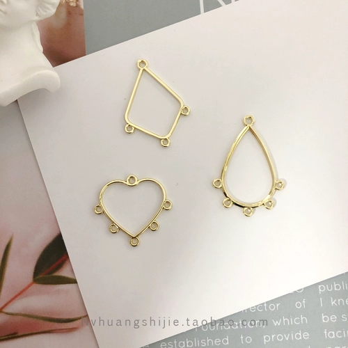 Металлические геометрические бусины из жемчуга, аксессуар, подвеска, серьги, материал