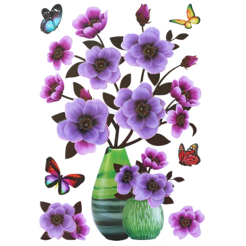 TikTok, трехмерная самоклеющаяся наклейка на стену, магнит на холодильник, в 3d формате, популярно в интернете