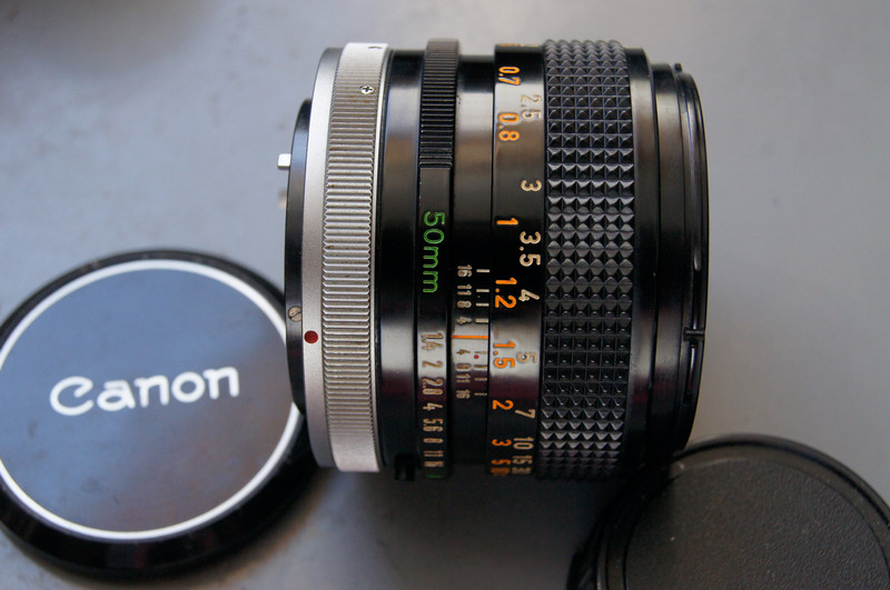 佳能 fd 50 1.4 ssc红字 手动定焦 人像大光圈 - 汉子 - 艺术散人