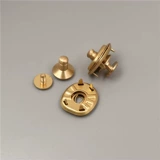 Латунная удлиняющая пряжка для бюстгалтера ручной работы, сумка, японский латунный аксессуар для сумки, США