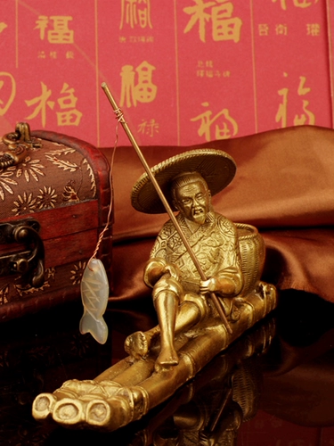 广缘德 Цзян Тайгонг Рыбалка старая рыбак с перемешиванием рыбацкой рыбалки на рыбалке домашний магазин