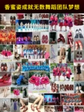 Танцующая обувь десять лет, магазин, более 20 цветов, Len Dyladin Dance Shoes Ladies для взрослых четырех сезонов танце