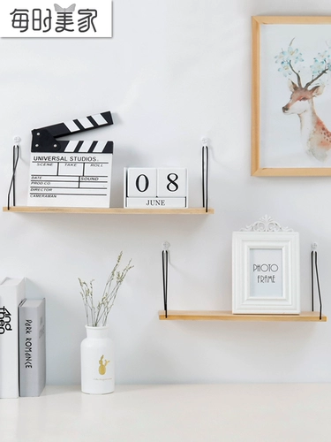 Артефакт кровати с общежитием для кровати на стенах на полках, кусок доски, бесплатная настенная настенная настенная настенная корзина