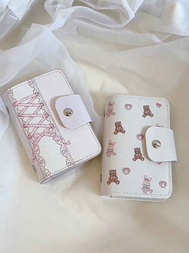 Оригинальные дизайнерские двусторонние карточки, антимагнитная сумка, карточная книга, банковская карта