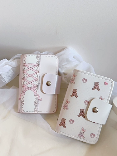 Оригинальные дизайнерские двусторонние карточки, антимагнитная сумка, карточная книга, банковская карта