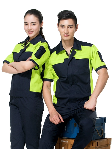 Износостойкий летний искусственный тонкий комбинезон для работы, короткий рукав, делается под заказ