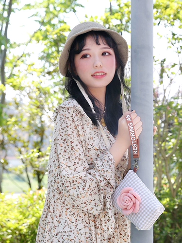 三色补丁 Свежая ретро сумка через плечо, небольшая сумка, кошелек