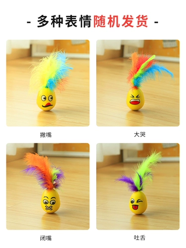 Игрушка, игрушечные часы, креативная неваляшка, кот, домашний питомец