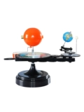 Три мяча, Учителя Solar Earth Moon Moon Fash Box восемь планеты моделирование моделирования и ночная модель Студенческая модель Модель Демонстрация детских игрушек сборки DIY Three -Ball Runner