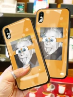 Einstein Mobile Phone Case Apple xdse11pro Glass XS Max женская xr Пара 8 набор плюс сеть Red 7 персонализированные 6S Tide 6s Ipx iphonexr Male Promax