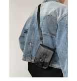 Раскладной трендовый брендовый кошелек, маленькая сумка через плечо, в корейском стиле