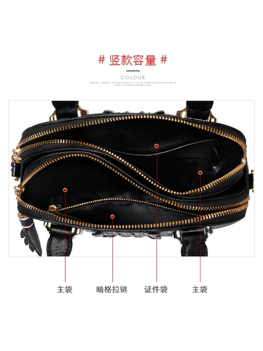 元鱼 Импортная модная вместительная и большая сумка на одно плечо, ремешок для сумки, сумка через плечо, крокодил, из натуральной кожи