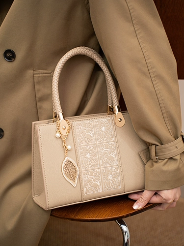 Вместительная и большая сумка через плечо, сумка для телефона для матери, с вышивкой, подарок на день рождения