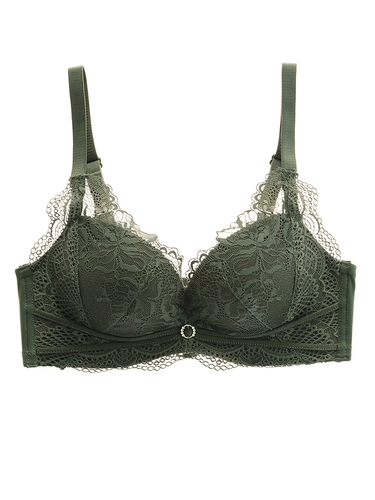 利卡伦 Бюстгальтер без косточек, сексуальный бюстгалтер, бюстгальтер пуш-ап, кружевное нижнее белье, комплект, увеличенная толщина