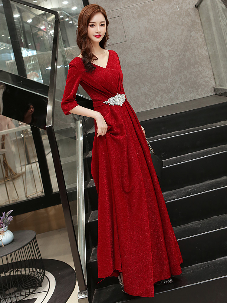 Red suit, dress, long long skirt, 2021 collection