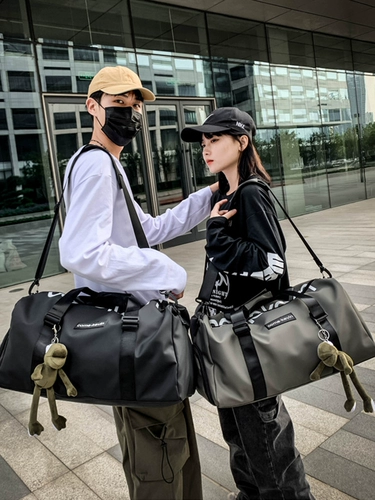 Вместительная и большая сумка для путешествий, спортивная сумка, сумка через плечо с разделителями для выхода на улицу