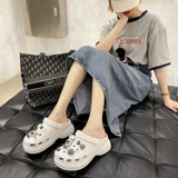 Японские летние мультяшные сабо на платформе, кукла, кунжутное масло, нескользящие пляжные сандалии, тапочки