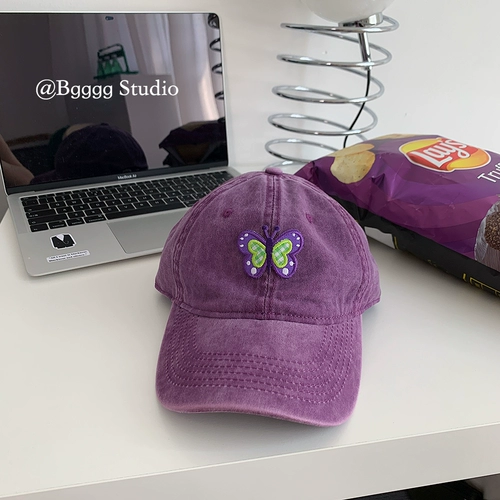 Девушка в стиле K с антикварной бейсбольной кепкой, мягкая топ, шляпа ученика начальной школы с открытым лицом, модный японский стиль, многофункциональный и повседневный