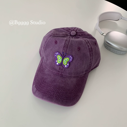 Девушка в стиле K с антикварной бейсбольной кепкой, мягкая топ, шляпа ученика начальной школы с открытым лицом, модный японский стиль, многофункциональный и повседневный