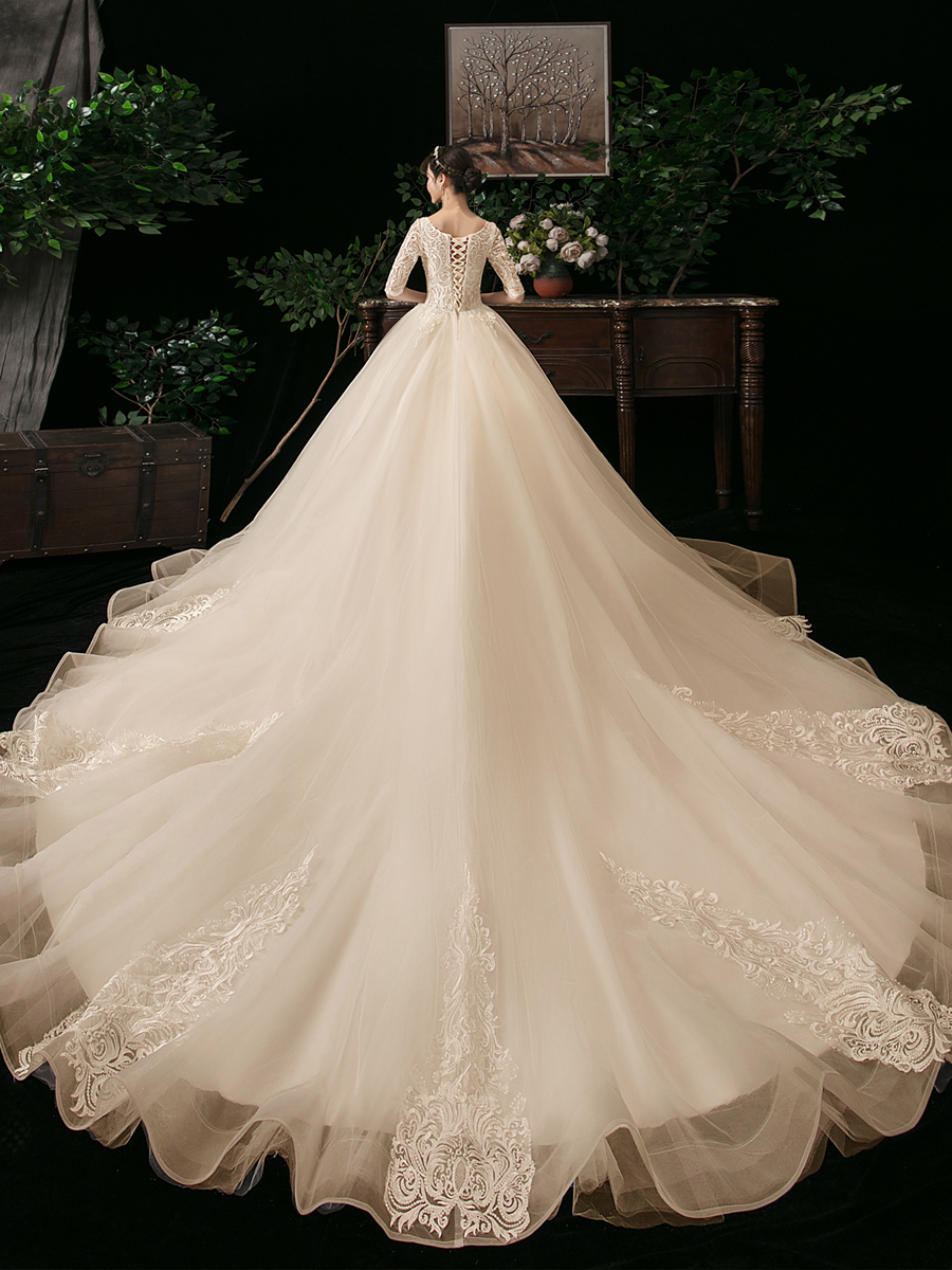 White demi-season starry sky for bride, new collection, suitable for teen