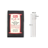 Немецкая игла для вышивания крестиком Prym № 24, немецкая игла для вышивания крестом, крупная сетка, 4 нити, игла с круглой головкой, игла с чистой головкой, игла для вышивания, игла для вышивания, № 24, средняя сетка, 3 нити