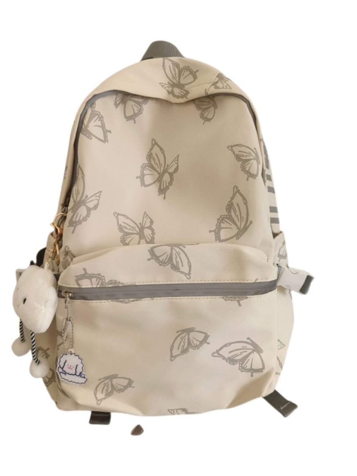 Schoolbags for Female Primary and Secondary School Students, Simple and Versatile, Printed with Letters, Fashionable and Niche Design, 2025 New Style College Student Backpacks