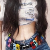 Ремень, джинсы подходит для мужчин и женщин, 2 карат, в стиле панк