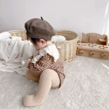 Осенние корейские детские удерживающие тепло колготки