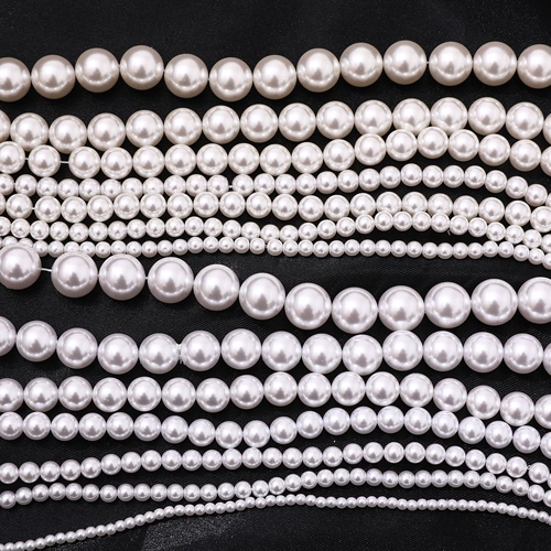 Высококачественные бусины из жемчуга, аксессуар для волос ручной работы, серьги, аксессуары