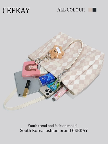 Ceekay Небольшая дизайнерская элитная вместительная и большая сумка через плечо на одно плечо, льняная сумка, подходит для студента