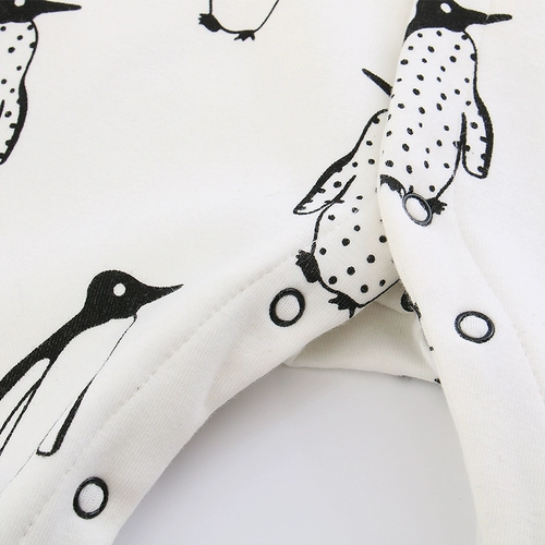 Брендовый детский демисезонный лонгслив, хлопковый комбинезон, модные детские колготки для ползания, увеличенная толщина, популярно в интернете