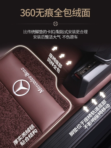 Mercedes -Benz g -class AMG63L20 G350 G350 G65G500 Full Siege 360 ​​Aviation Soft Back Кожаный автомобиль.