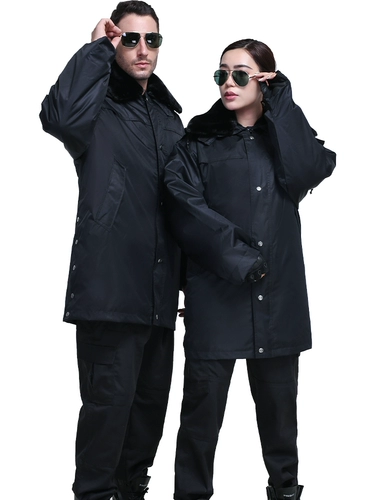 Демисезонное пальто, длинный пуховик, куртка для работы, увеличенная толщина, средней длины