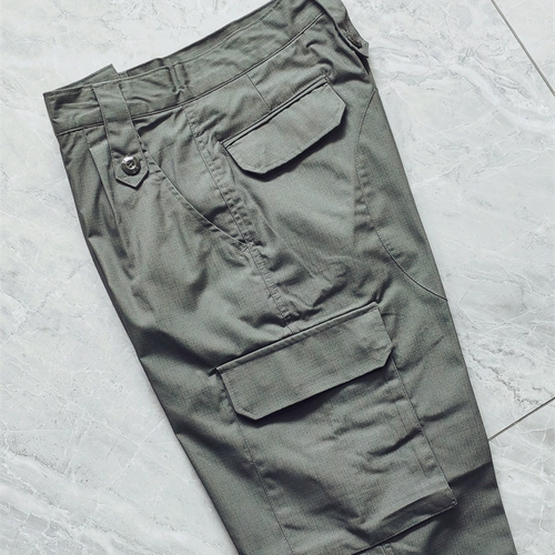 Мужские износостойкие осенние демисезонные дорожные рабочие штаны, высокая талия, свободный прямой крой