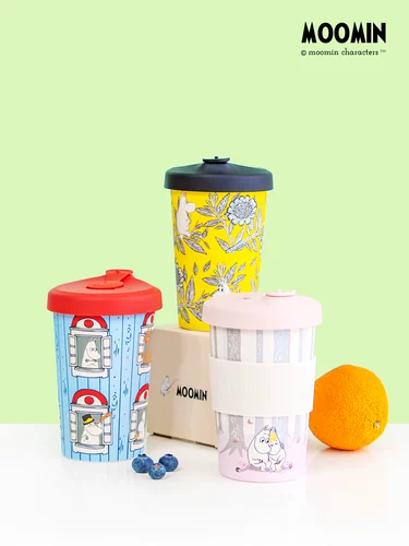 Портативный стакан со стаканом для школьников, защита от ожогов, 500 мл