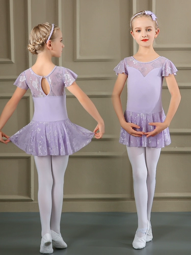 Детский зимний кружевной гимнастический танцующий лонгслив для раннего возраста