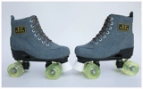 Детские мигающие коньки для взрослых на четырех колесах