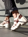 Zhao Lusi The Shoes Melissa Roman Slope и женские сандалии желе, обувь летние пляжные туфли