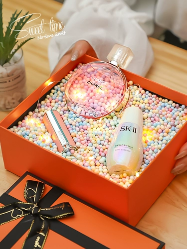 Брендовая подарочная коробка, большая помада, упаковка, популярно в интернете, подарок на день рождения