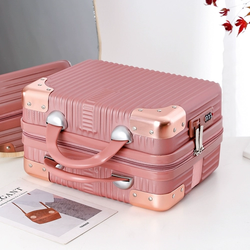 Портативная милая косметичка, портативный чемодан, 14 дюймов, 16 дюймов